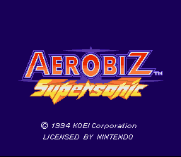 Aerobiz Supersonic screenshot 3 for Super Nintendo